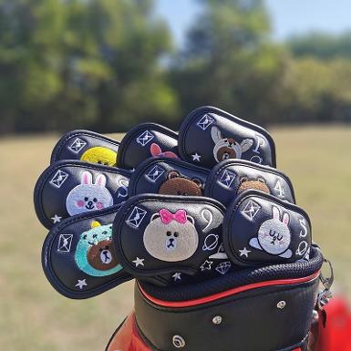 รหัสสิค้า QGT002 ไม้กอล์ฟพรีเมี่ยม!!! ราคาถูกที่สุดในประเทศไทย!!! Cartoon bear golf club head iron